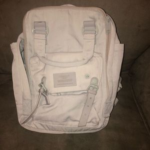 Beige Himawari School backpack
